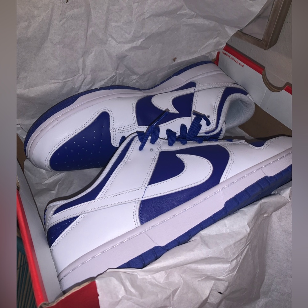 nike dunk low “racer blue”